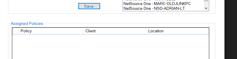 Save no policy assigned.png