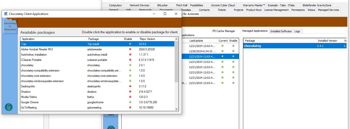 Approved apps not installing